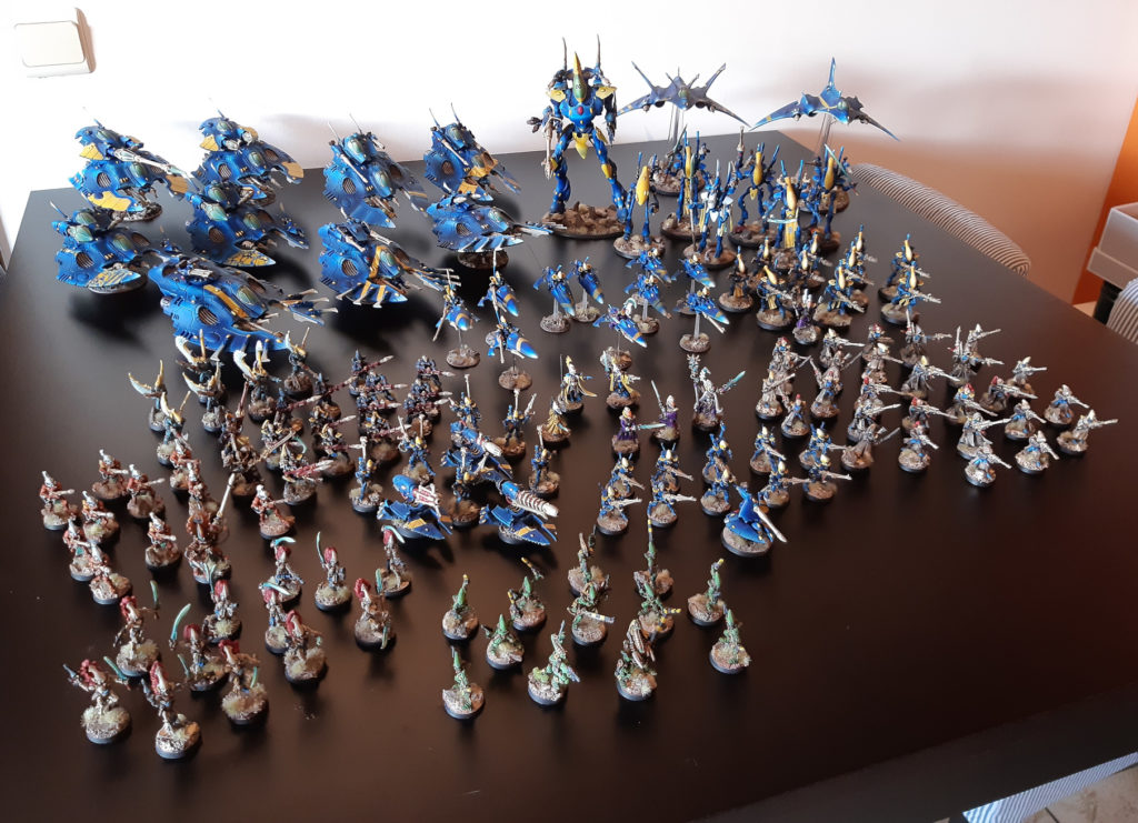 Craftworld army of Nilval